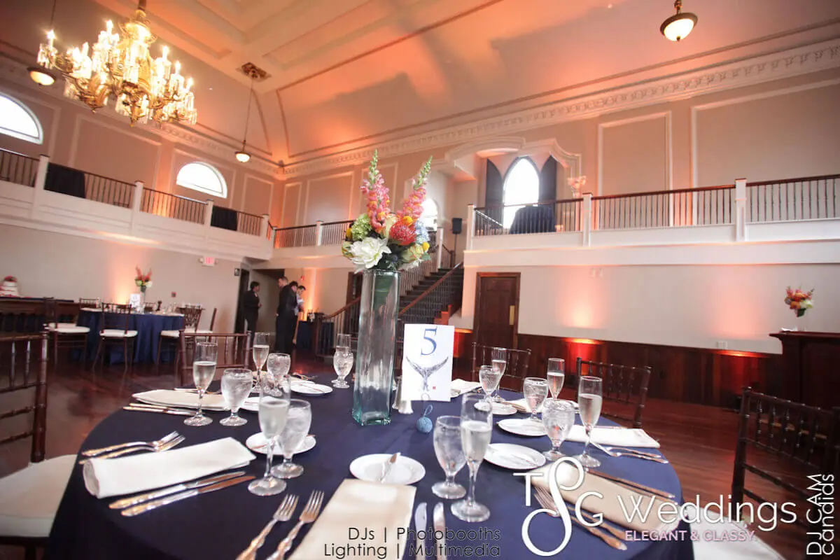 Wedding celebration and lighting at Colonial Hall at Rockafellers, gallery photo 6