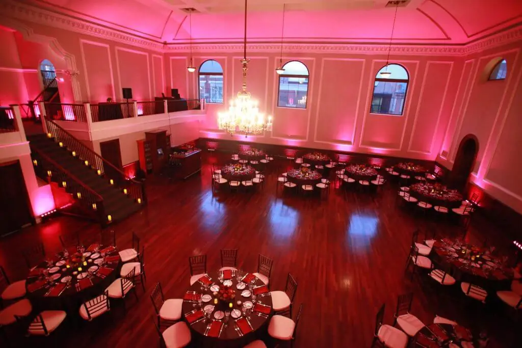 Wedding celebration and lighting at Colonial Hall at Rockafellers, gallery photo 2