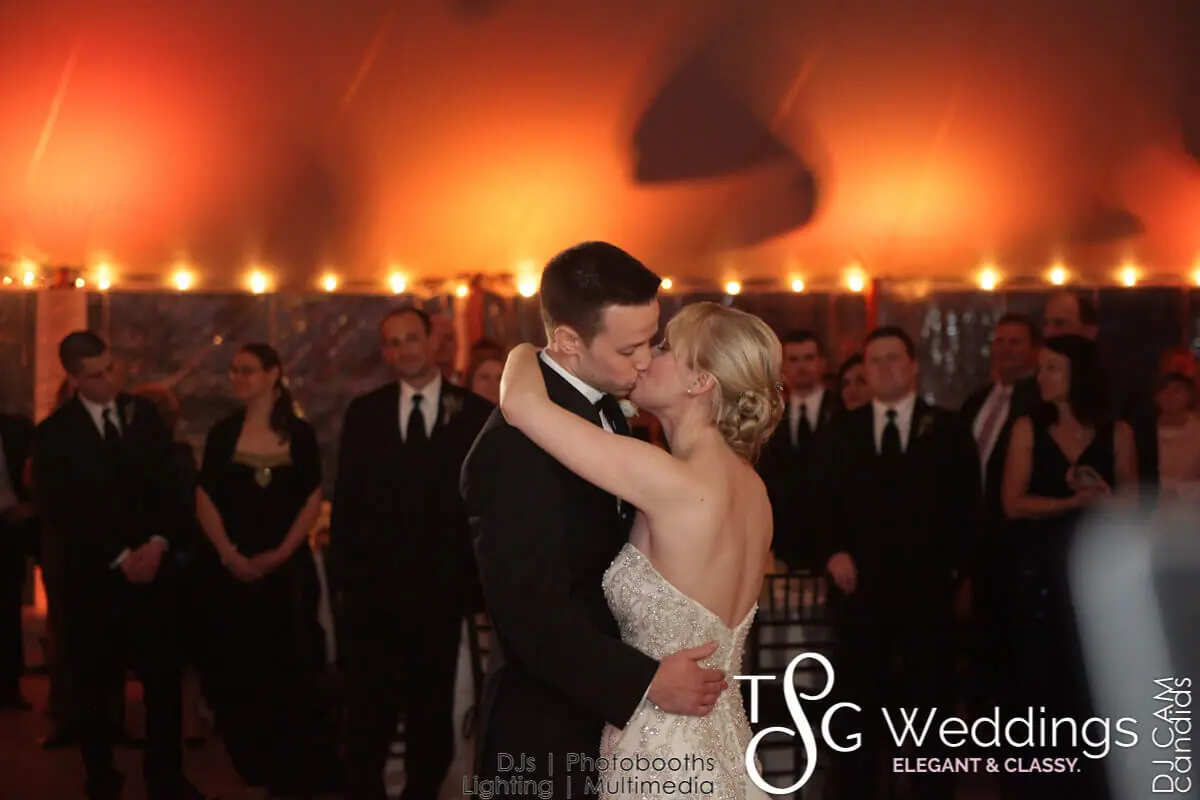 Wedding celebration and lighting at Willowdale Estate, gallery photo 19