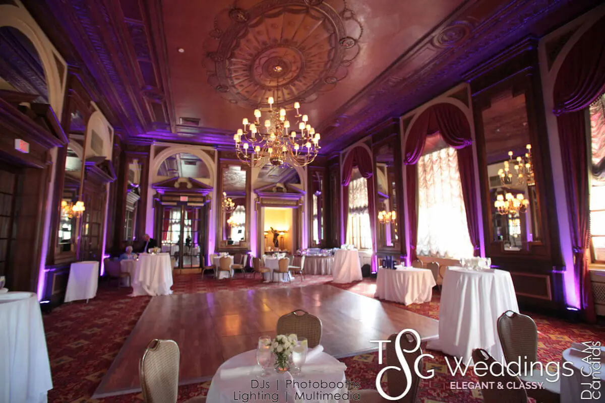 Wedding celebration and lighting at Fairmont Copley Plaza, gallery photo 14
