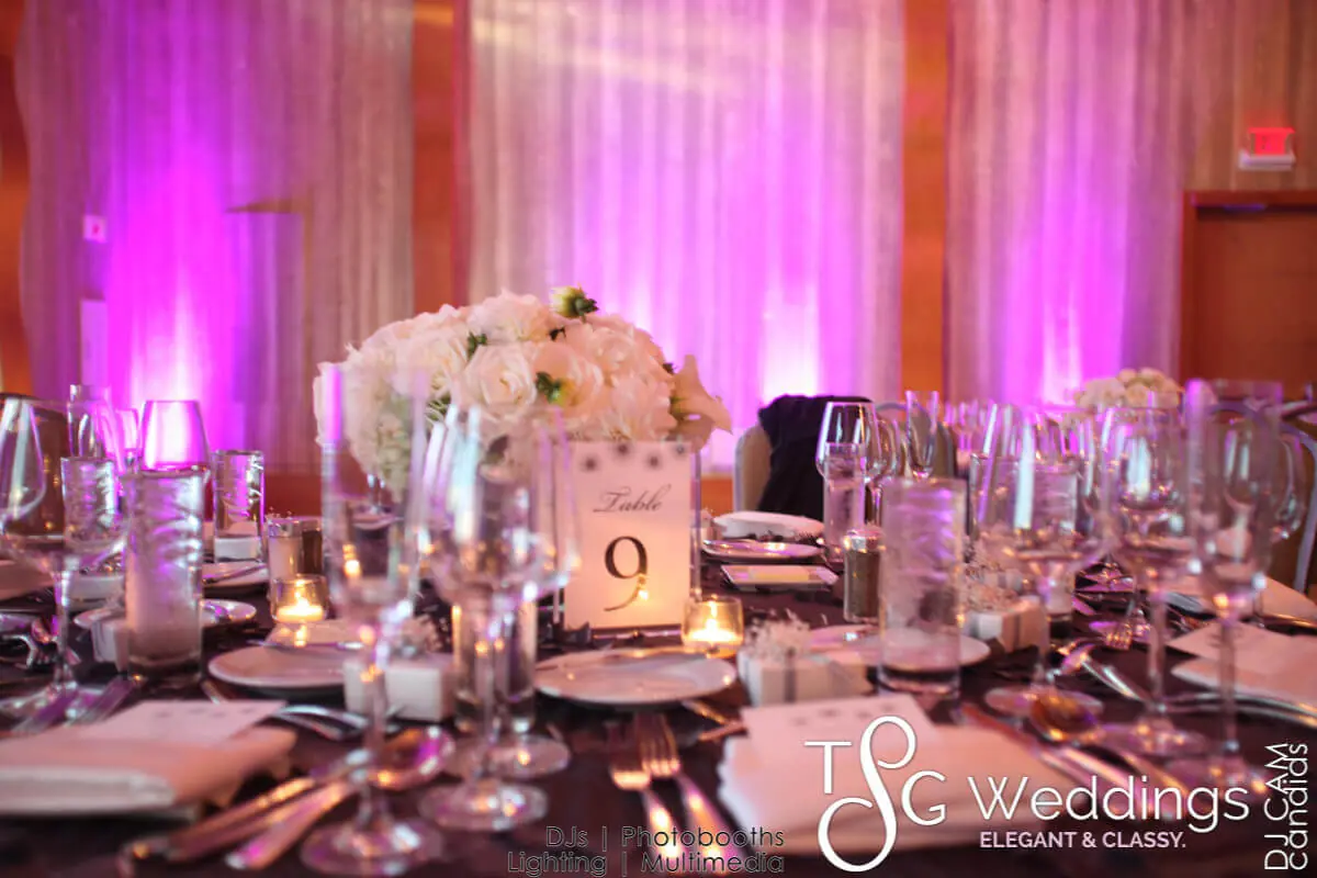 Wedding celebration and lighting at Renaissance Boston Waterfront Hotel, gallery photo 3