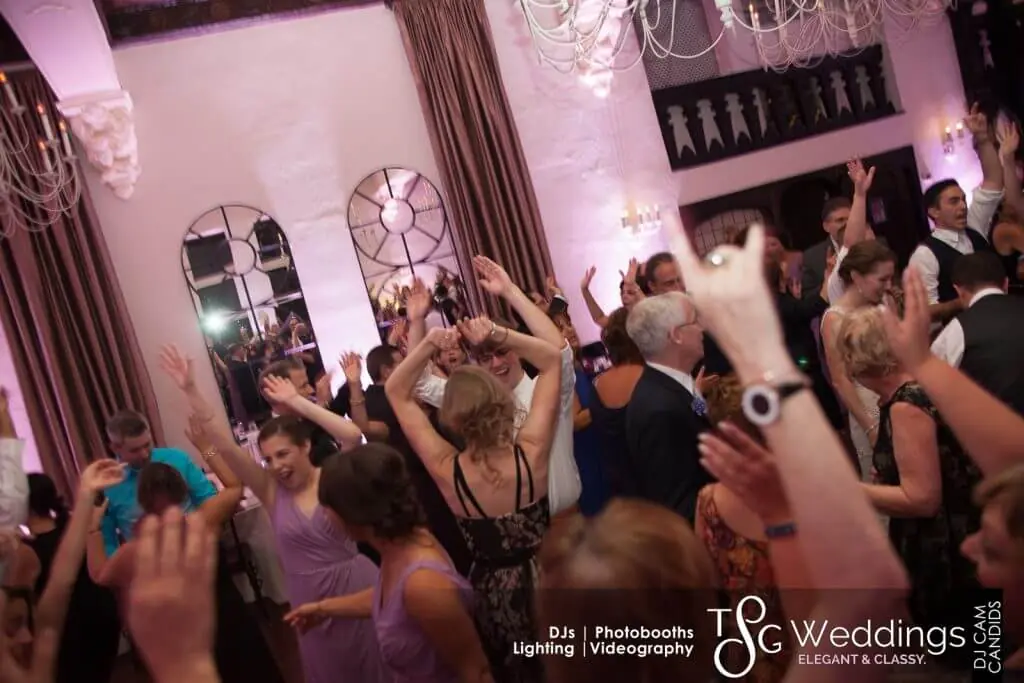 Wedding celebration and lighting at Alden Castle - Brookline, gallery photo 9