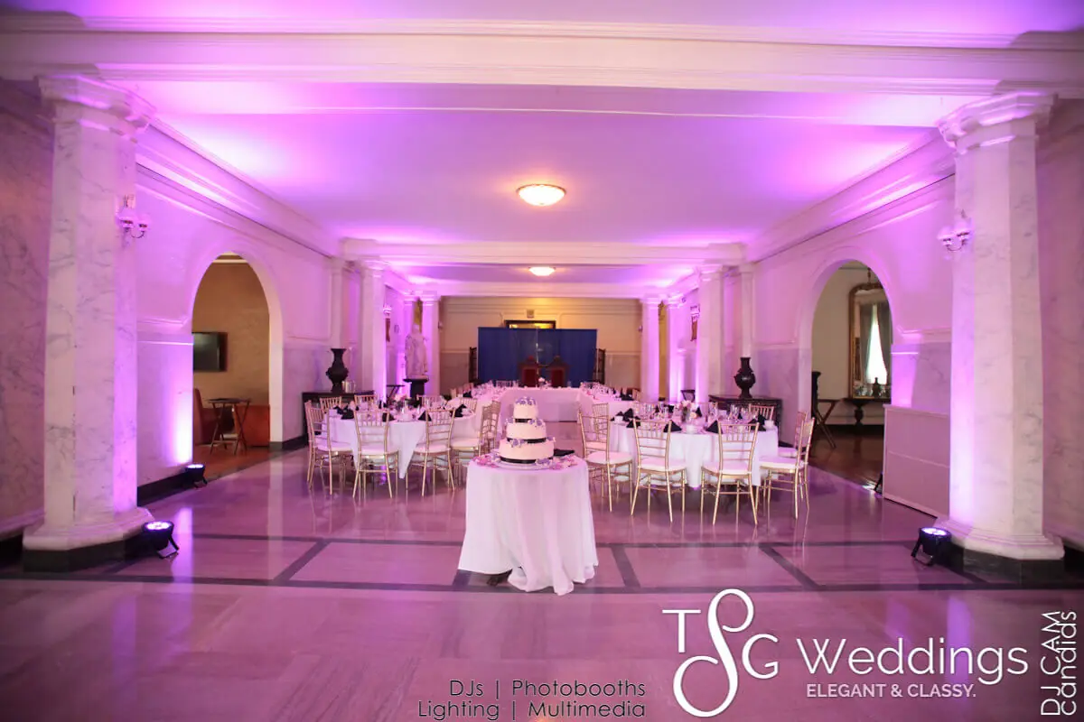 Wedding celebration and lighting at Regis College, gallery photo 1