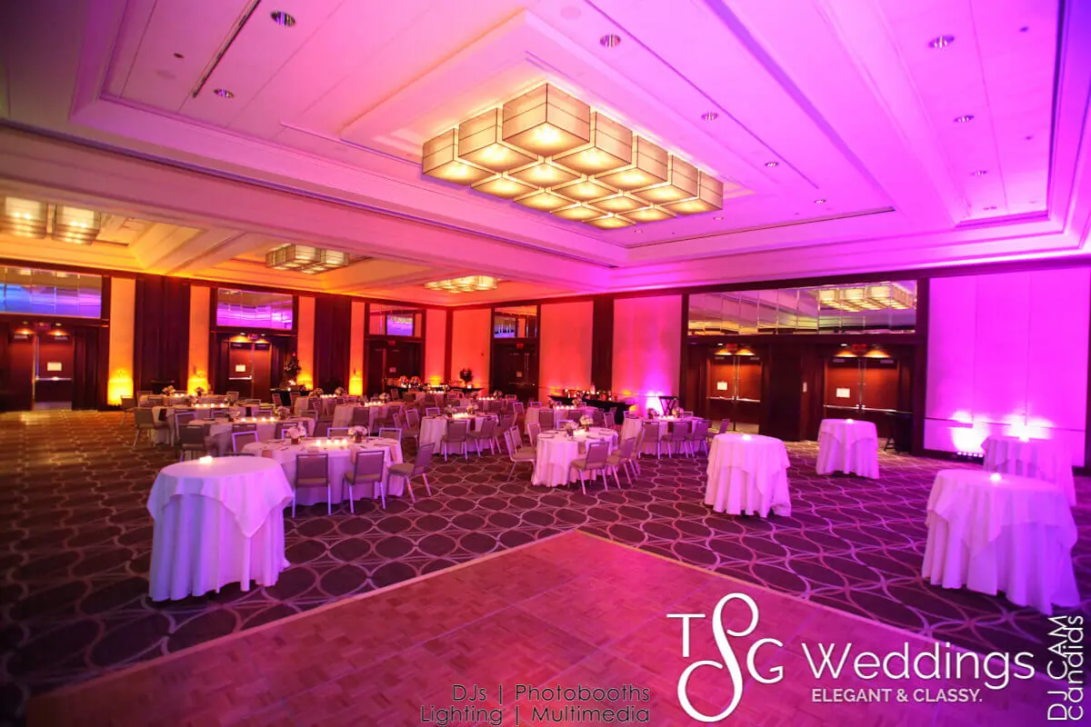 Wedding celebration and lighting at Westin Hotel, gallery photo 18