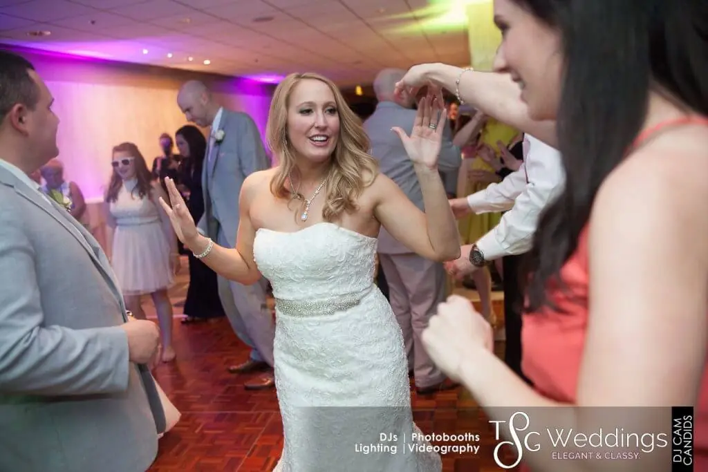 Wedding celebration and lighting at Top Of The Hub / Prudential Tower, gallery photo 10