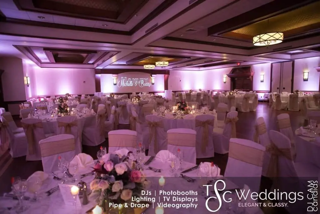 Wedding celebration and lighting at Cafe Escadrille - Burlington, gallery photo 22