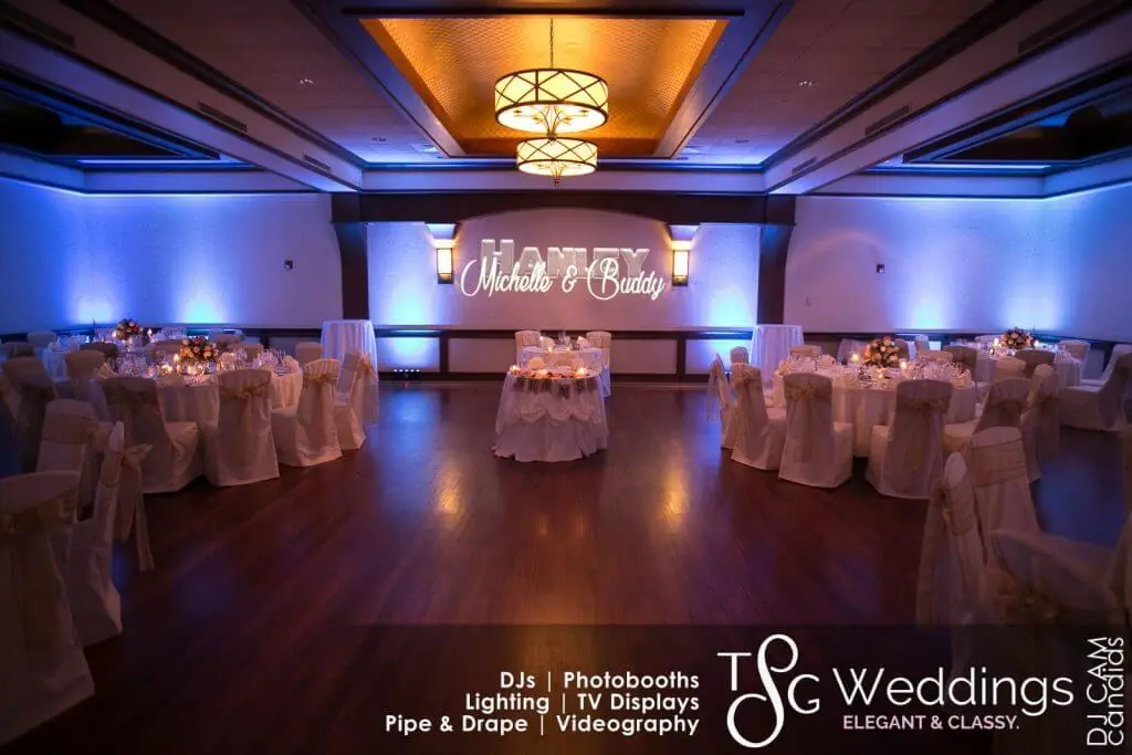 Wedding celebration and lighting at Cafe Escadrille - Burlington, gallery photo 13