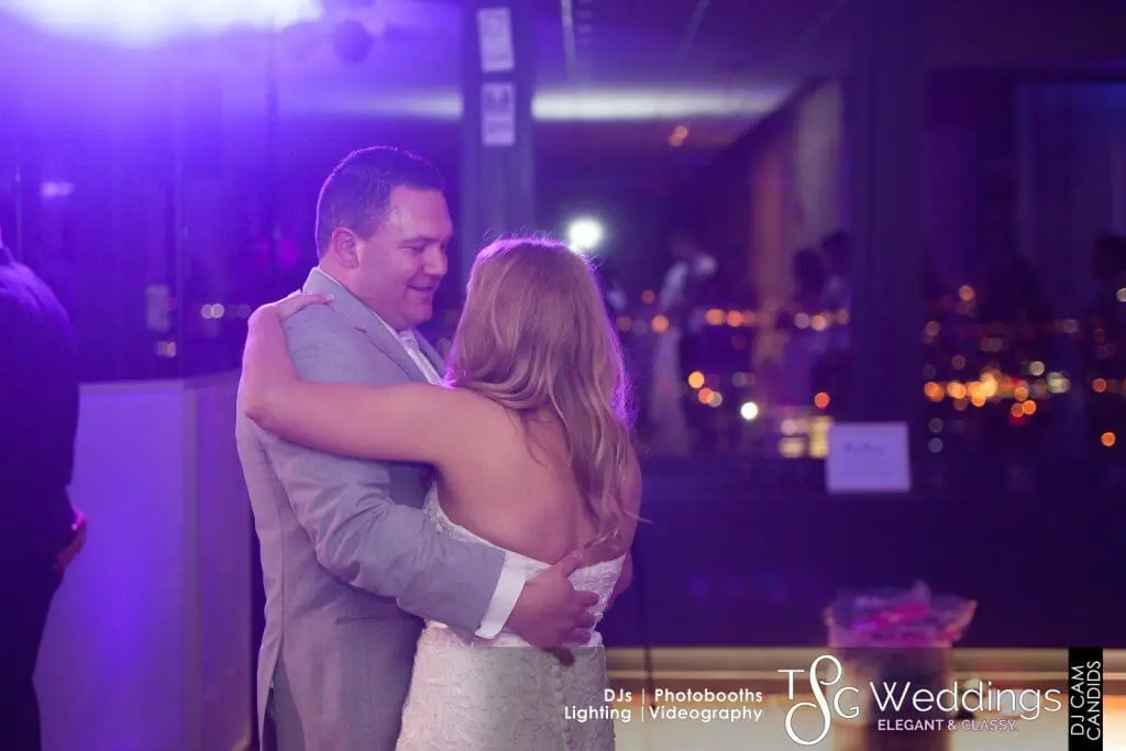 Wedding celebration and lighting at Top Of The Hub / Prudential Tower, gallery photo 8