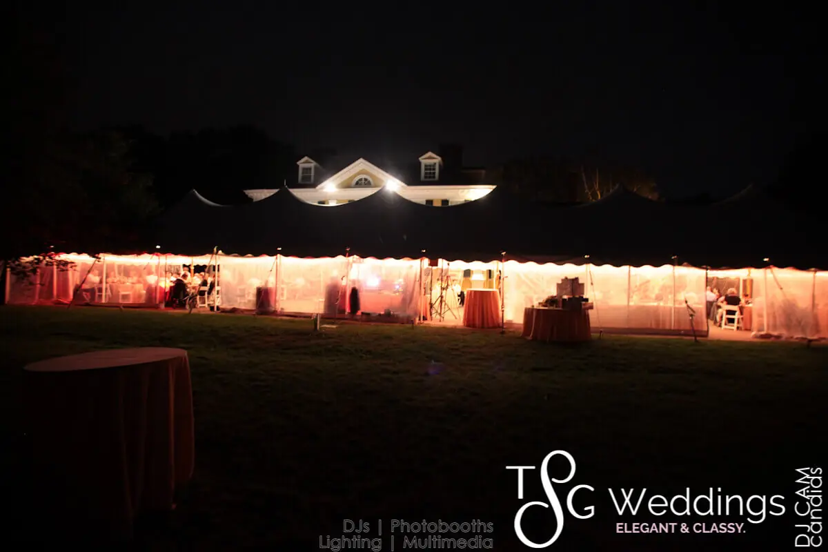 Wedding celebration and lighting at The Pierce House, gallery photo 1
