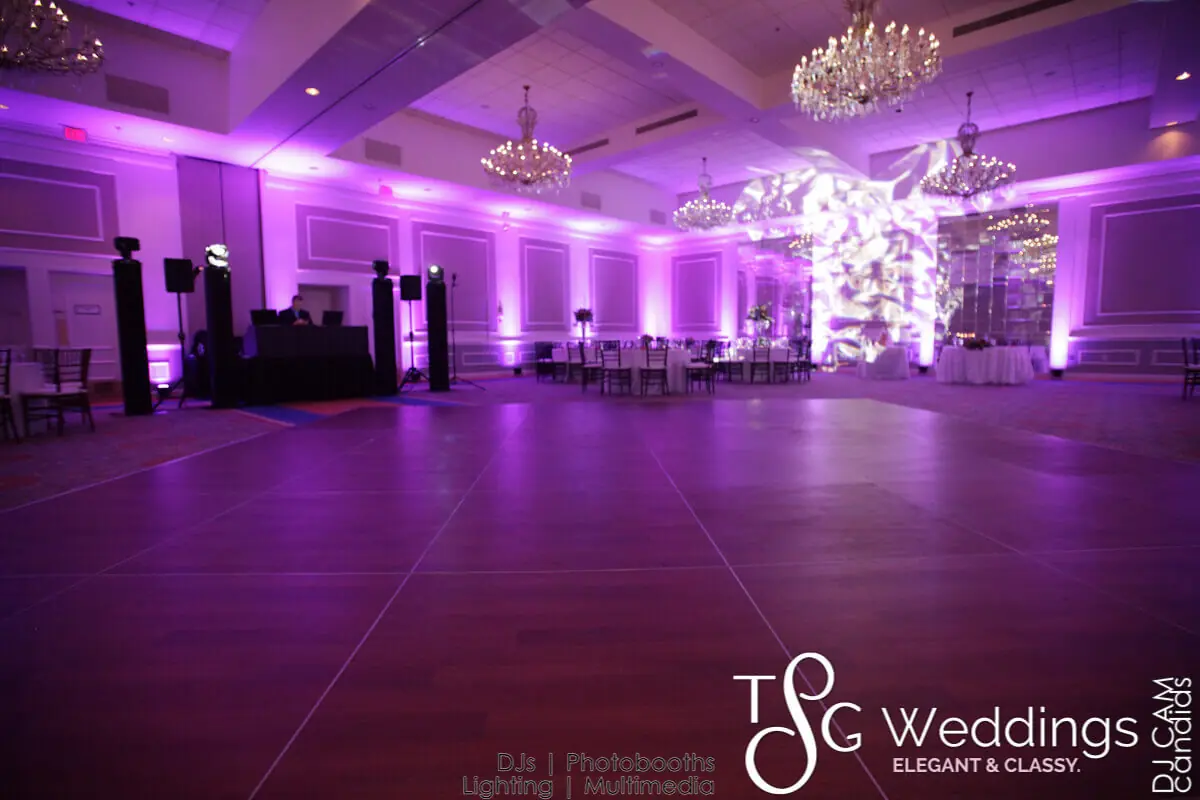 Wedding celebration and lighting at Sheraton Hotel Framingham, gallery photo 6