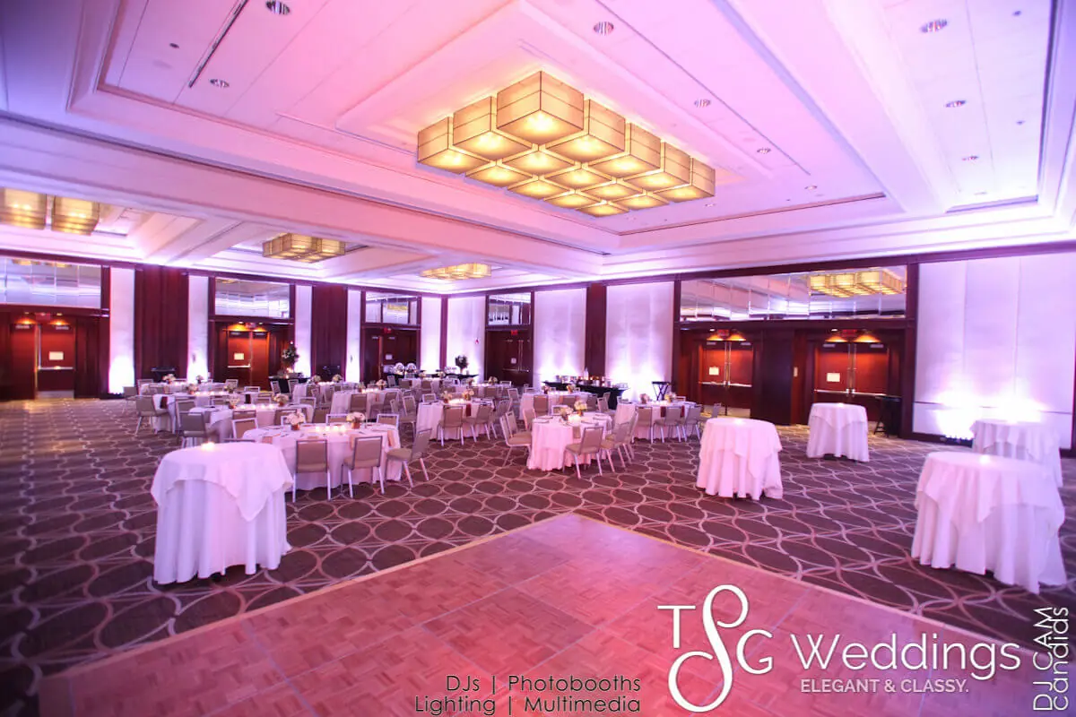 Wedding celebration and lighting at Westin Hotel, gallery photo 16