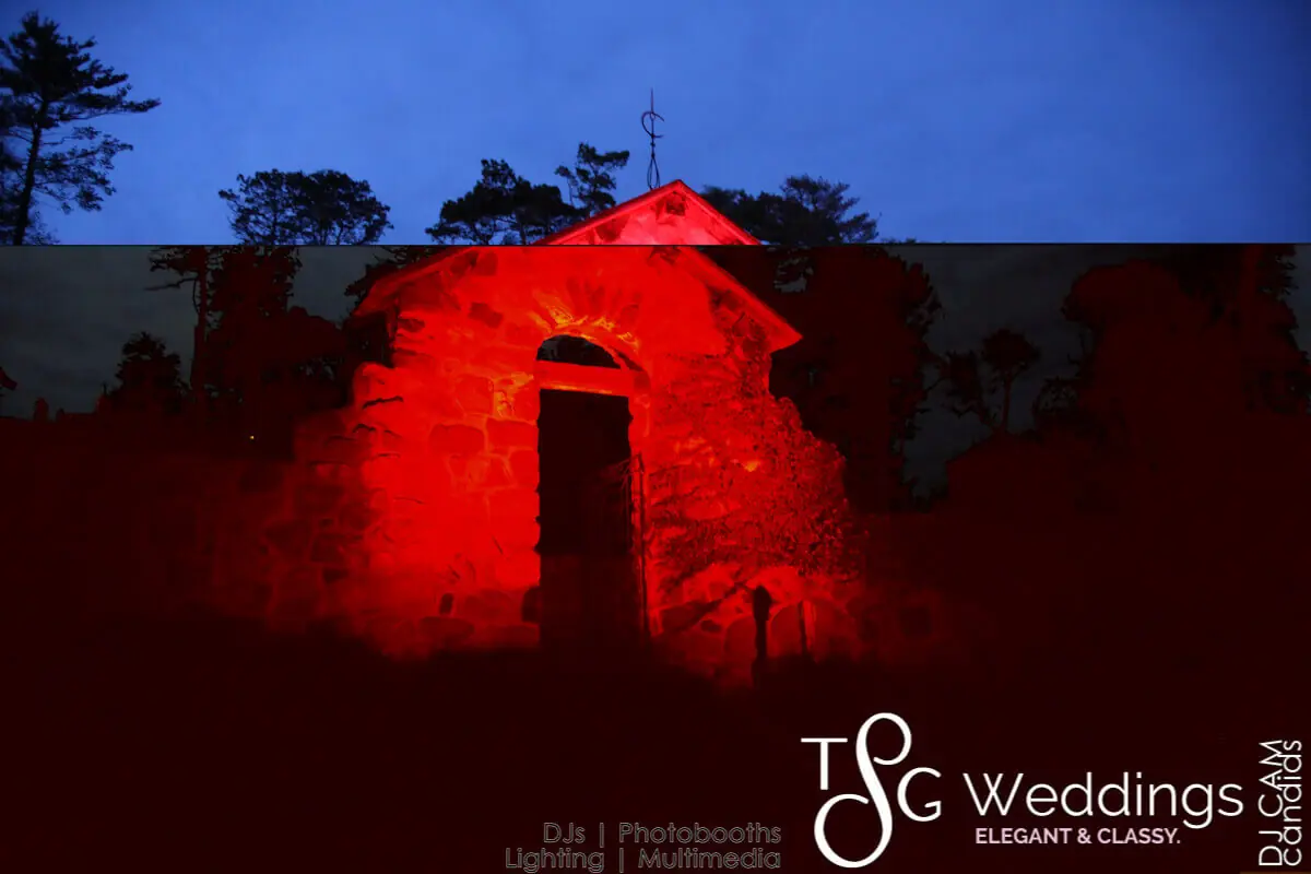Wedding celebration and lighting at The Crane Estate Barn, gallery photo 6