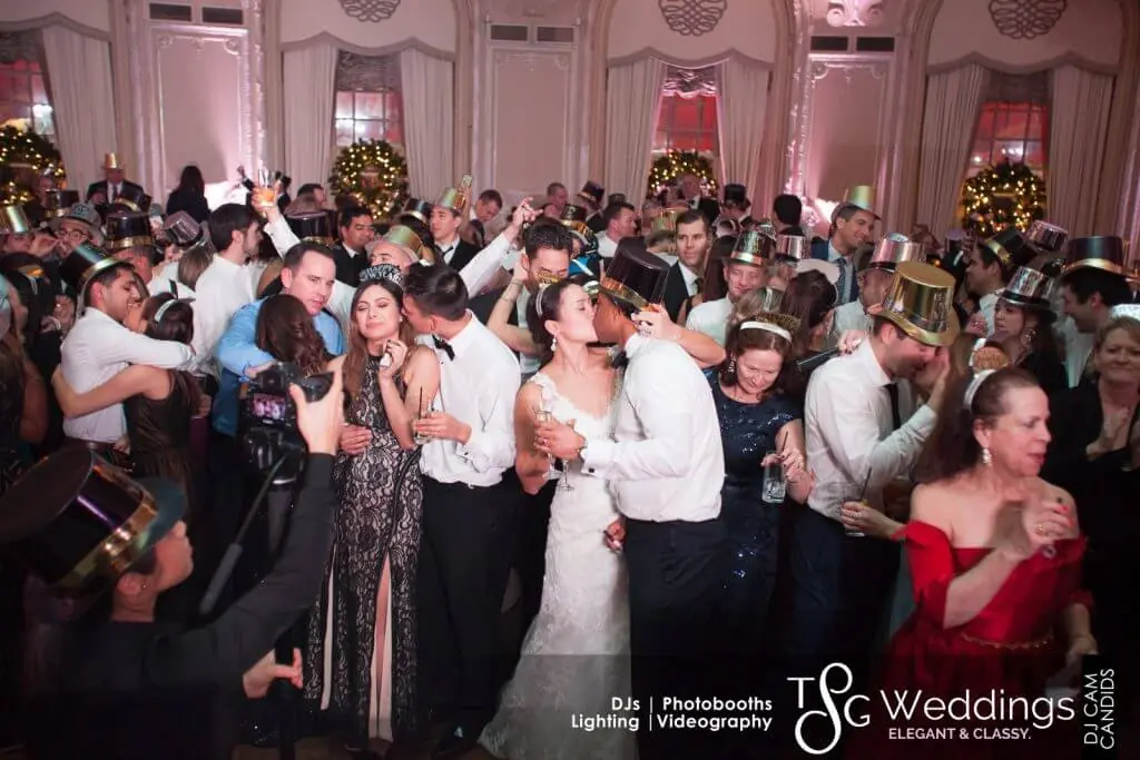 Wedding celebration and lighting at Fairmont Copley Plaza, gallery photo 27