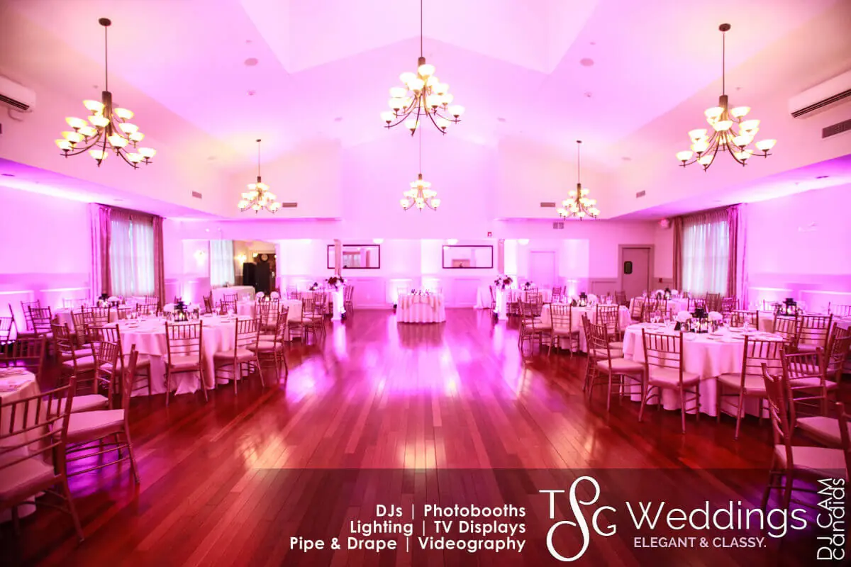 Wedding celebration and lighting at Merrimack Valley Golf Club, gallery photo 8