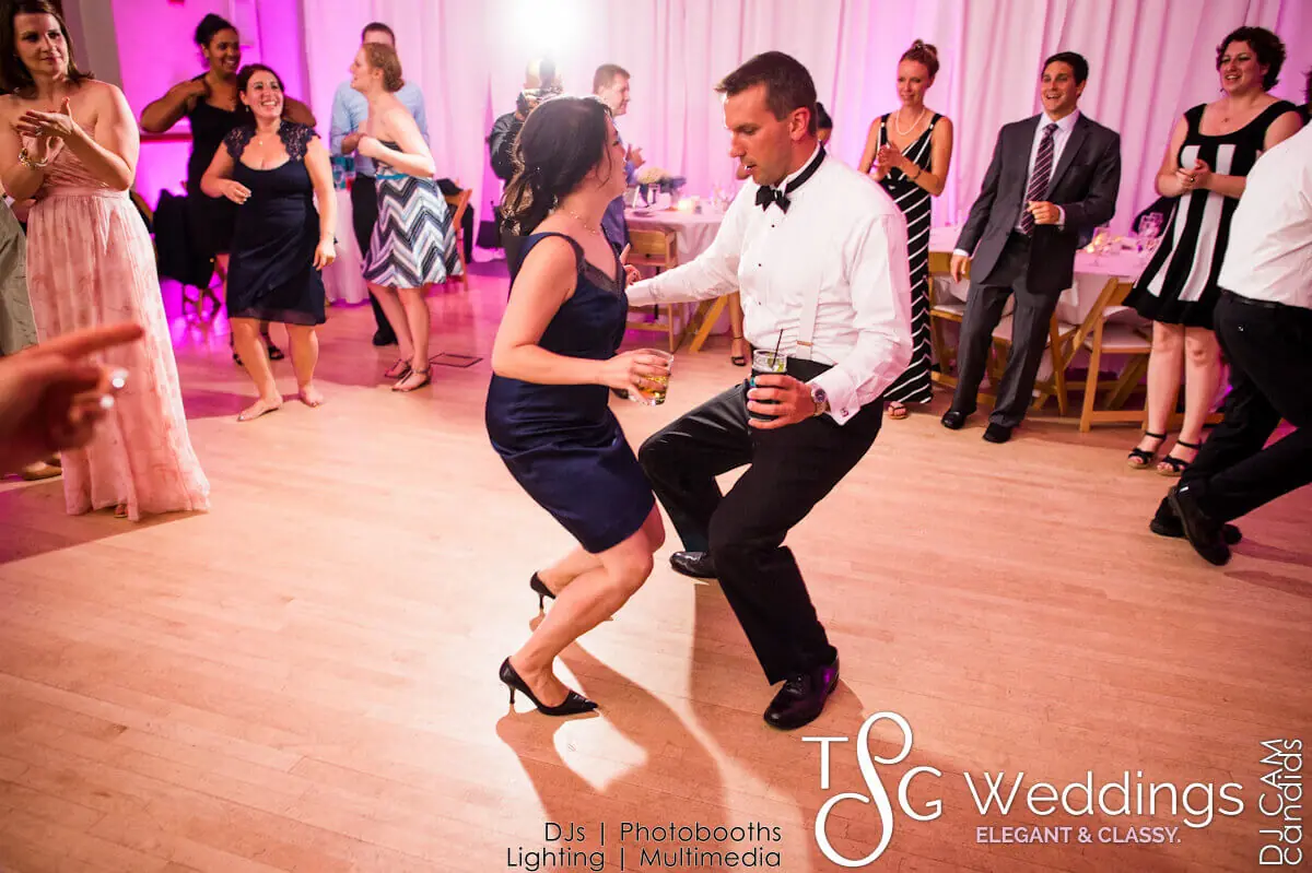 Wedding celebration and lighting at Exchange Conference Center, gallery photo 1