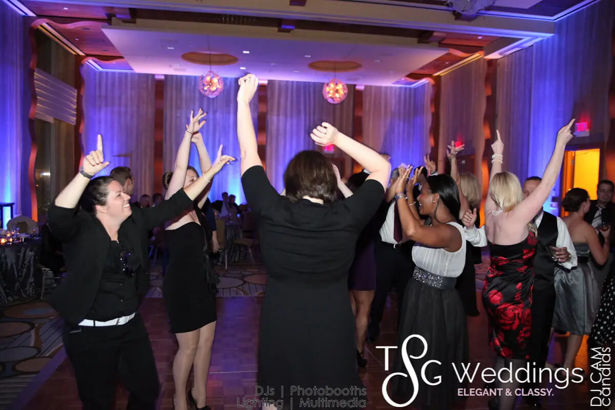 Wedding celebration and lighting at Renaissance Boston Waterfront Hotel, gallery photo 8