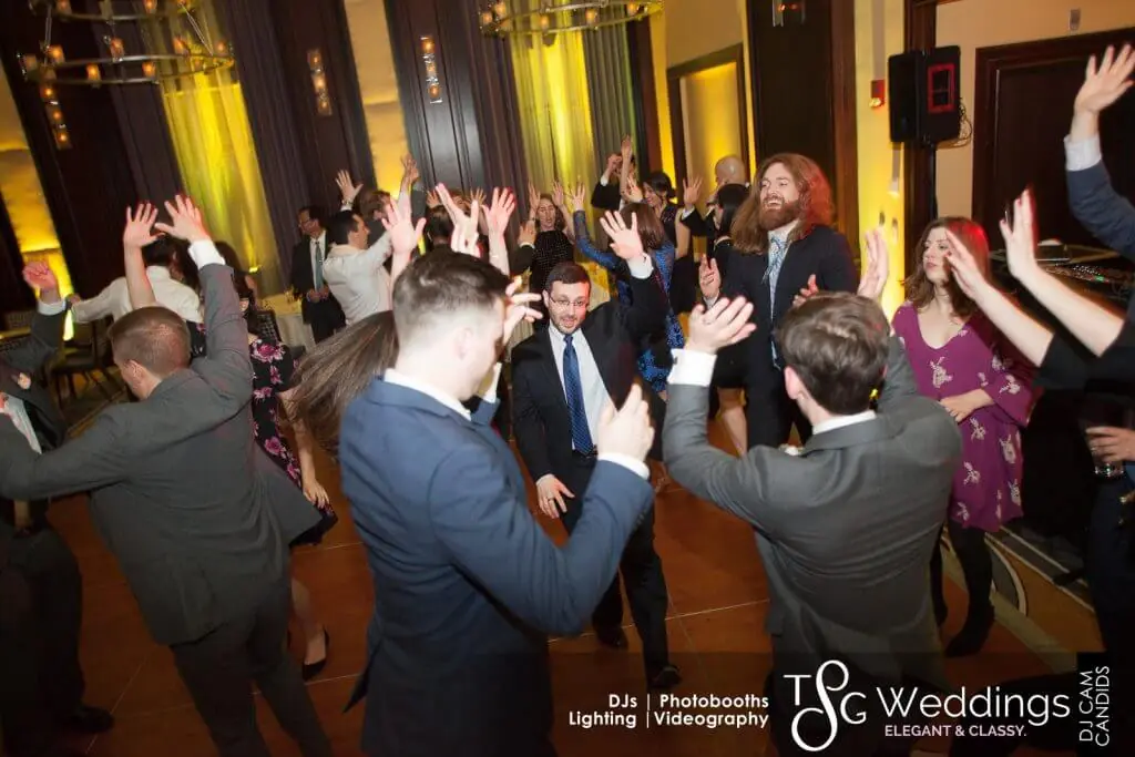 Wedding celebration and lighting at The Liberty Hotel, gallery photo 11