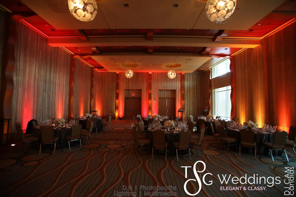 Wedding celebration and lighting at Renaissance Boston Waterfront Hotel, gallery photo 1