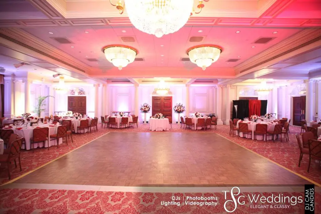 Wedding celebration and lighting at BU School of Management, gallery photo 1