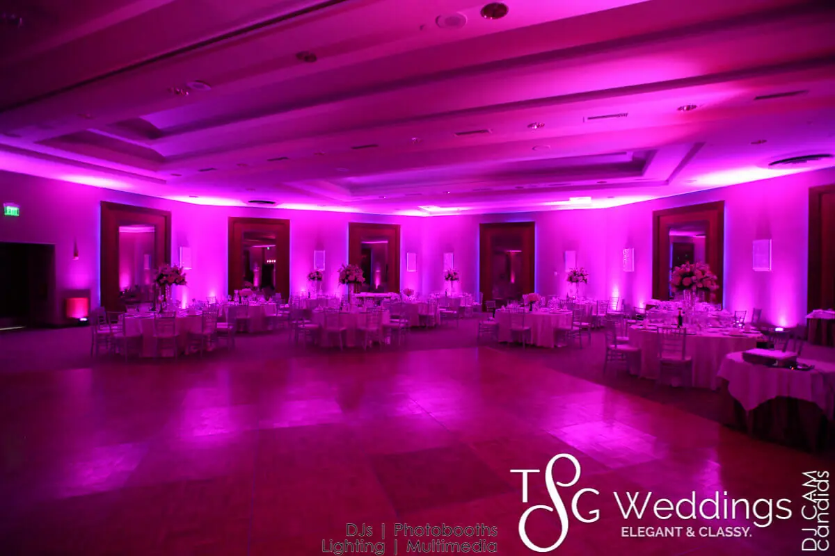 Wedding celebration and lighting at Royal Sonesta Hotel, gallery photo 1