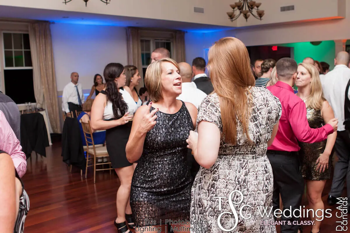 Wedding celebration and lighting at Merrimack Valley Golf Club, gallery photo 2