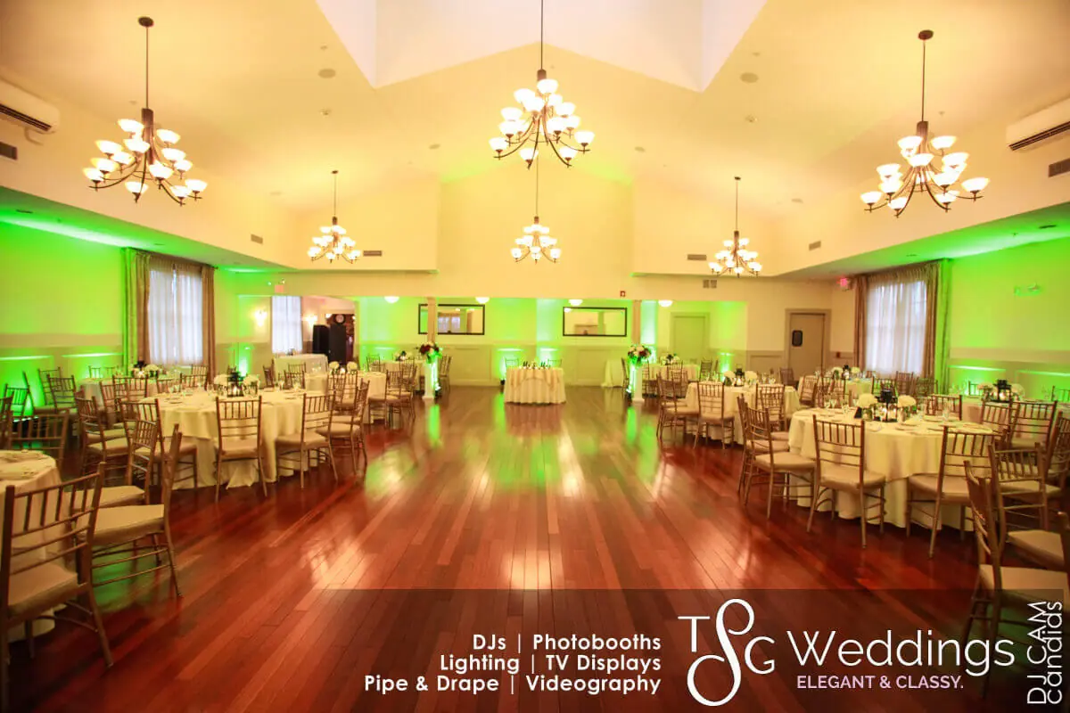 Wedding celebration and lighting at Merrimack Valley Golf Club, gallery photo 10