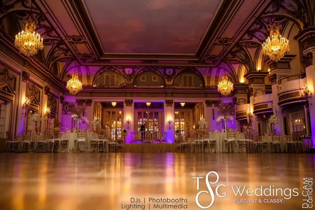 Wedding celebration and lighting at Fairmont Copley Plaza, gallery photo 2