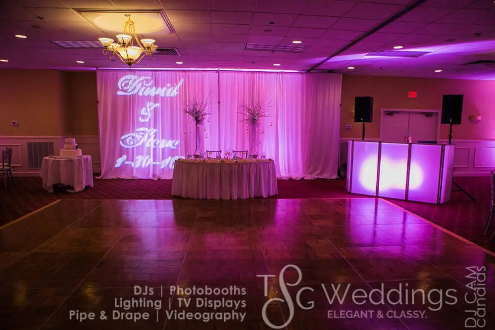 Wedding celebration and lighting at Holiday Inn Peabody, gallery photo 1