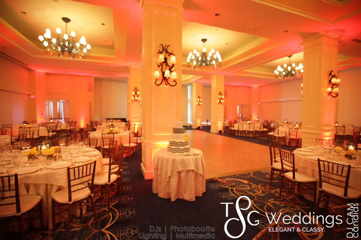 Wedding celebration and lighting at Boston Harbor Hotel, gallery photo 1