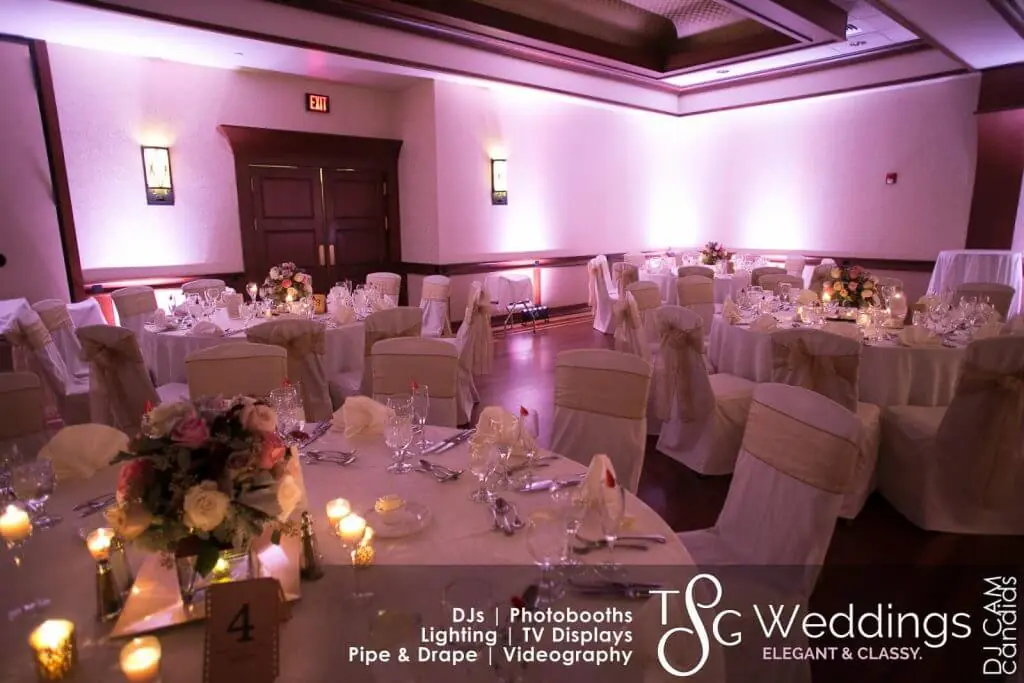 Wedding celebration and lighting at Cafe Escadrille - Burlington, gallery photo 18