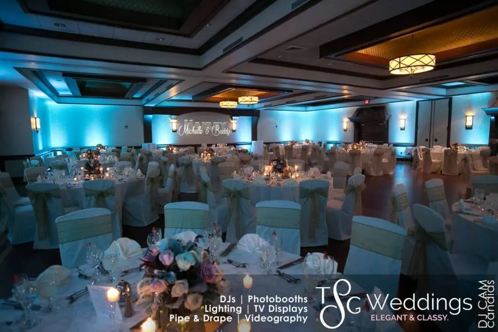 Wedding celebration and lighting at Cafe Escadrille - Burlington, gallery photo 26