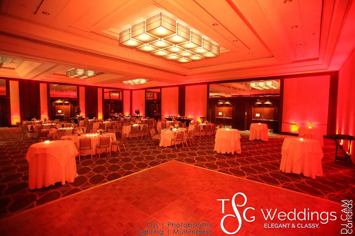 Wedding celebration and lighting at Westin Hotel, gallery photo 5