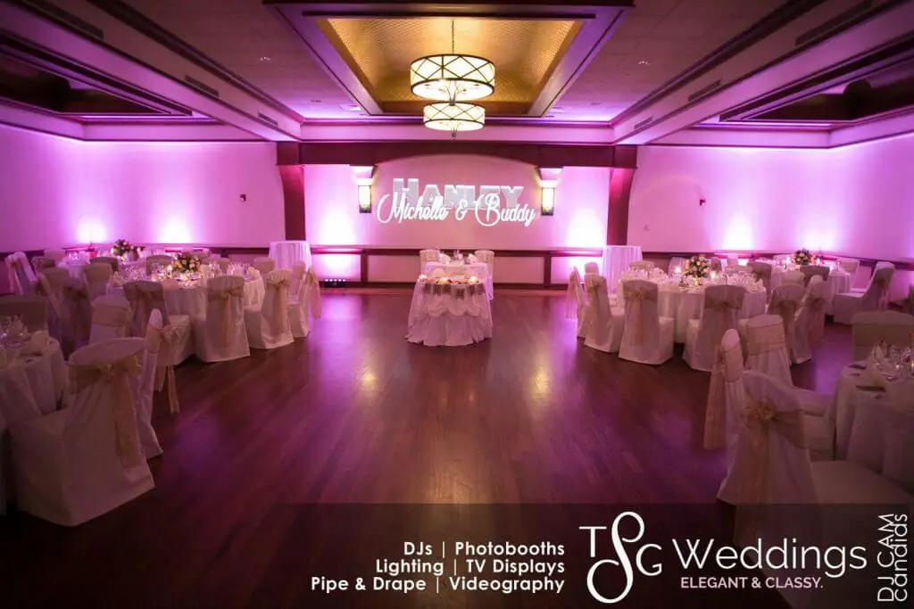 Wedding celebration and lighting at Cafe Escadrille - Burlington, gallery photo 9