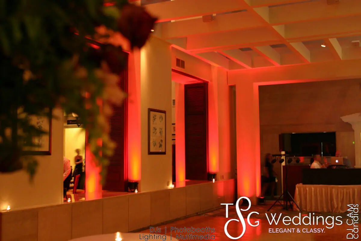 Wedding celebration and lighting at The Langham Hotel, gallery photo 1