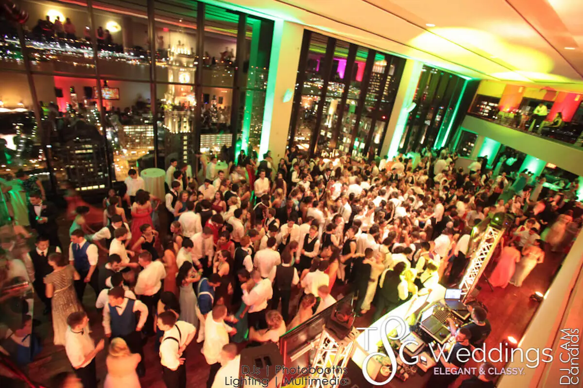 Wedding celebration and lighting at The State Room, gallery photo 7