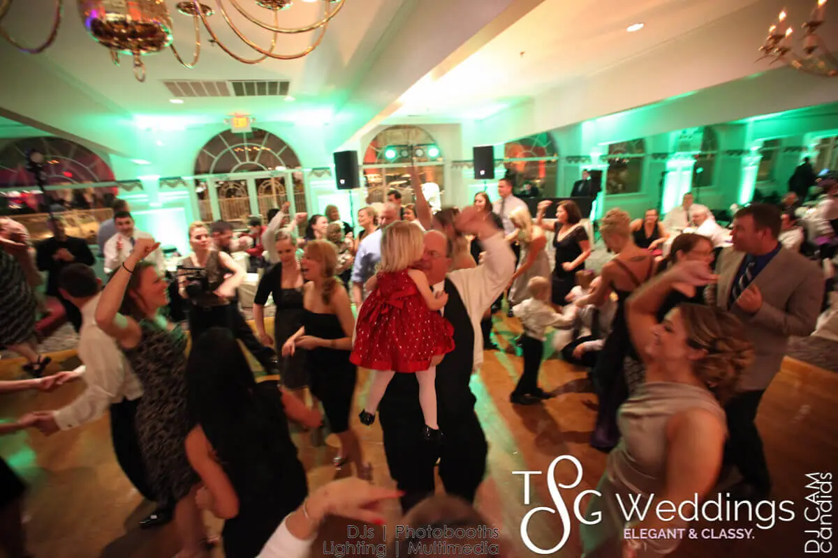 Wedding celebration and lighting at DiBurros Function Facility, gallery photo 6