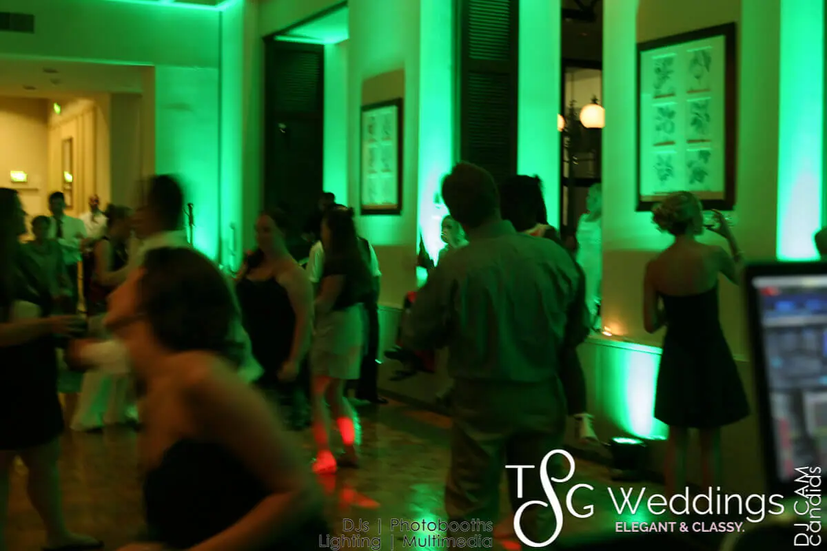 Wedding celebration and lighting at The Langham Hotel, gallery photo 2