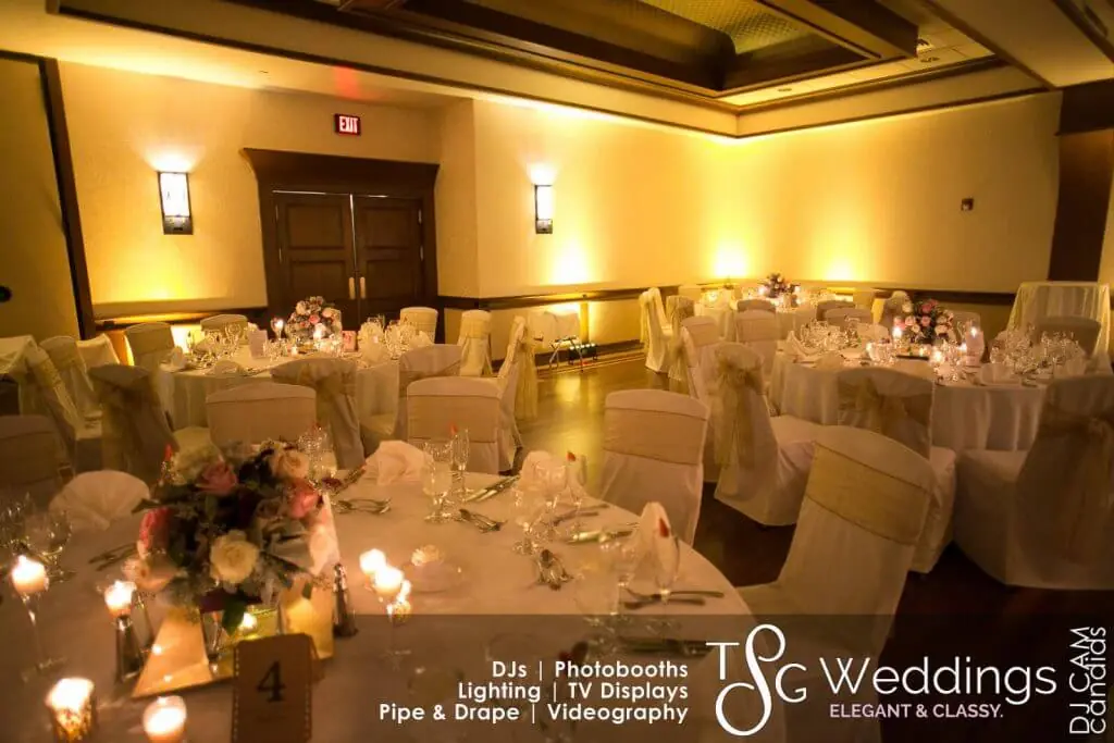 Wedding celebration and lighting at Cafe Escadrille - Burlington, gallery photo 19