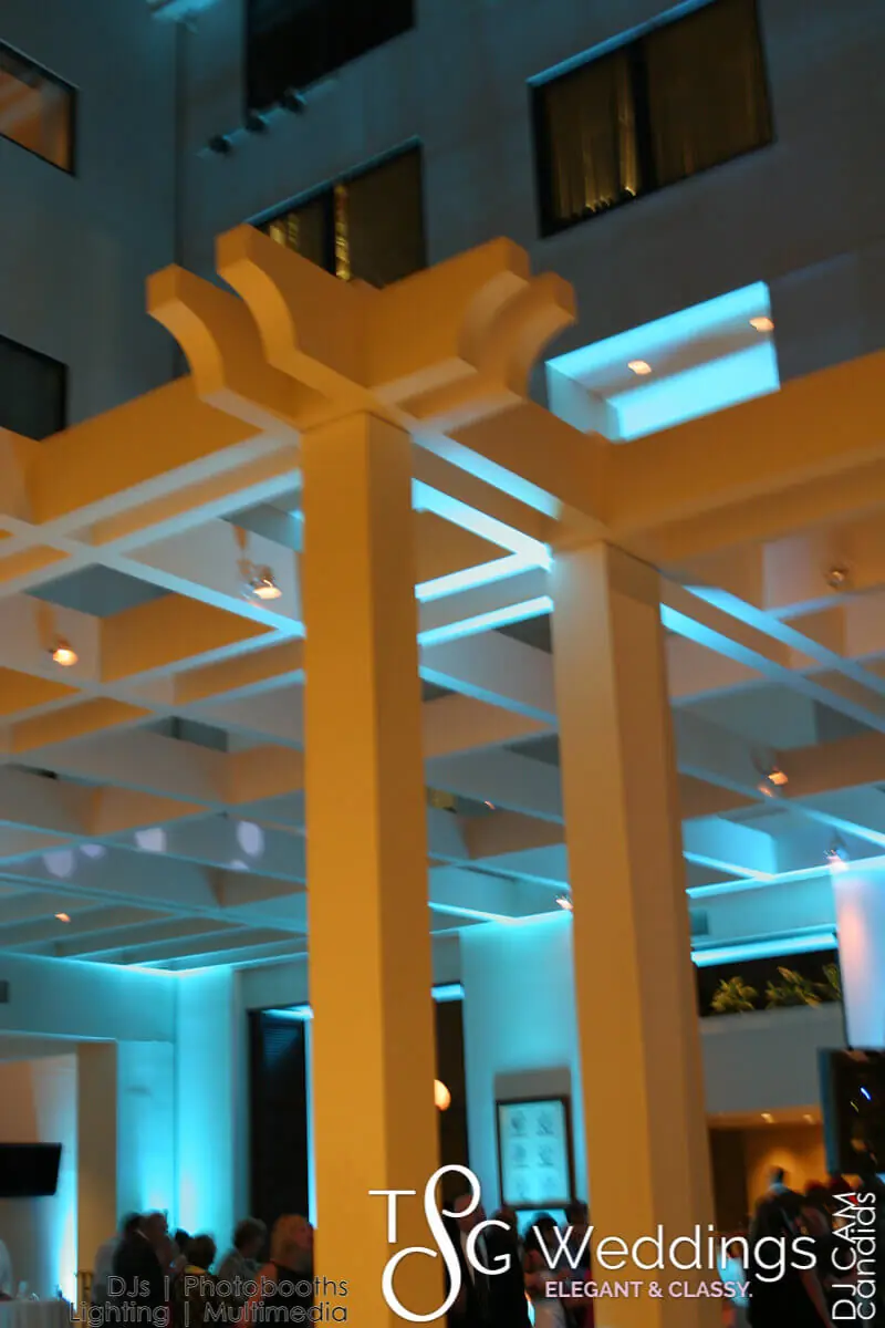 Wedding celebration and lighting at The Langham Hotel, gallery photo 4