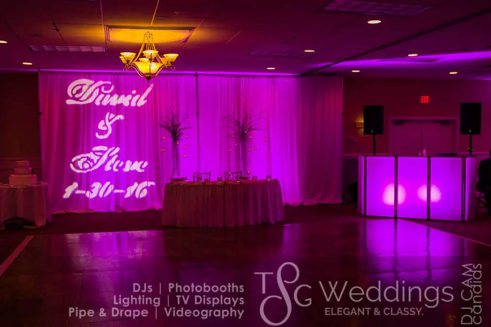 Wedding celebration and lighting at Holiday Inn Peabody, gallery photo 18