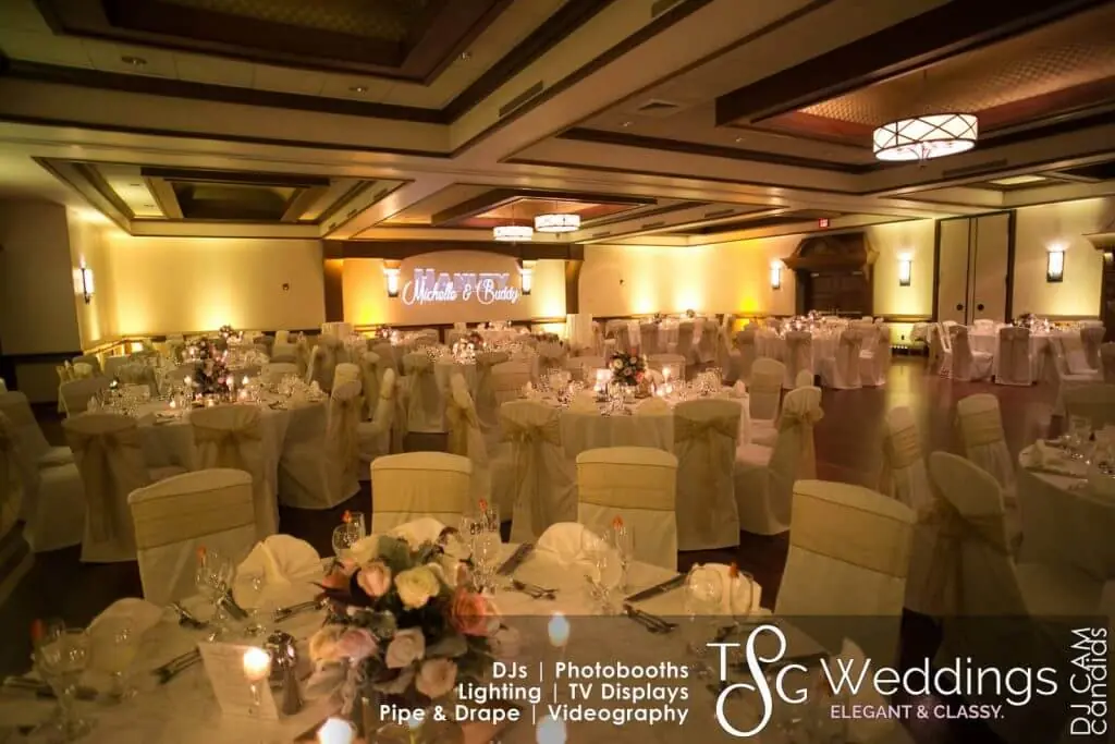 Wedding celebration and lighting at Cafe Escadrille - Burlington, gallery photo 23
