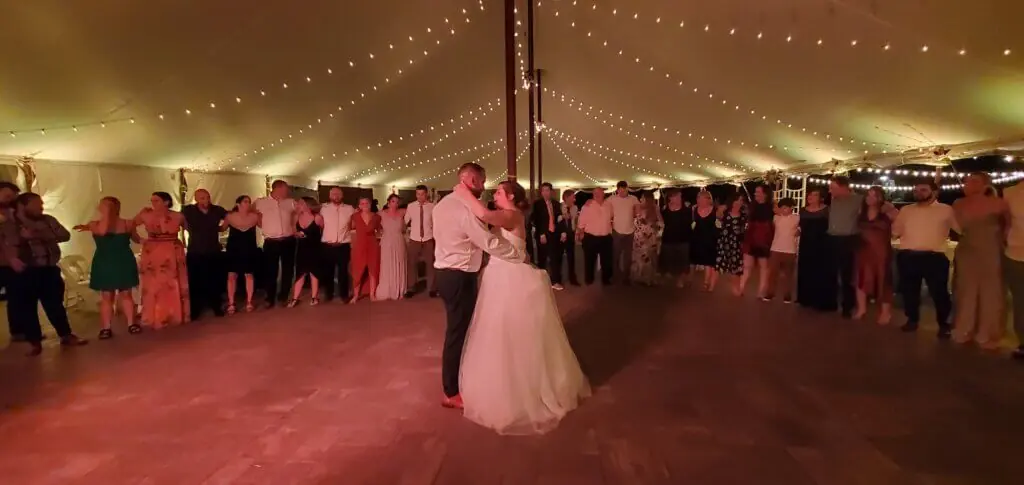 Wedding celebration and lighting at Moraine Farm - Beverly, gallery photo 15
