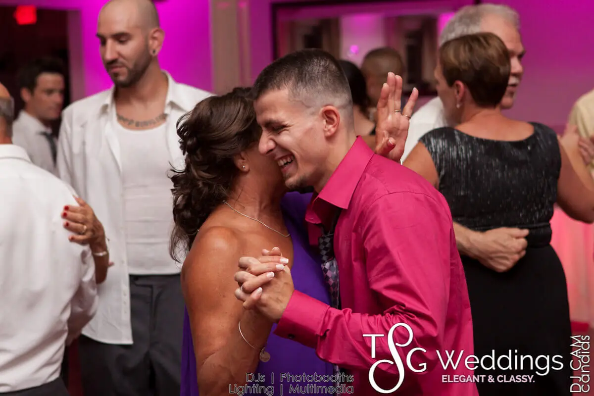 Wedding celebration and lighting at Merrimack Valley Golf Club, gallery photo 4