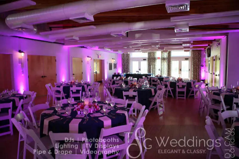 Wedding celebration and lighting at Heritage Museum And Gardens, gallery photo 2