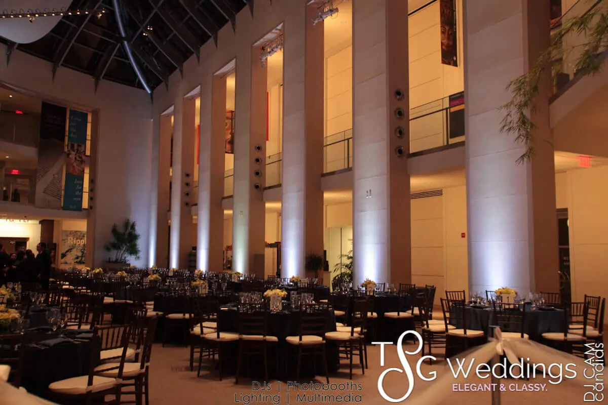 Wedding celebration and lighting at Peabody Essex Museum, gallery photo 3