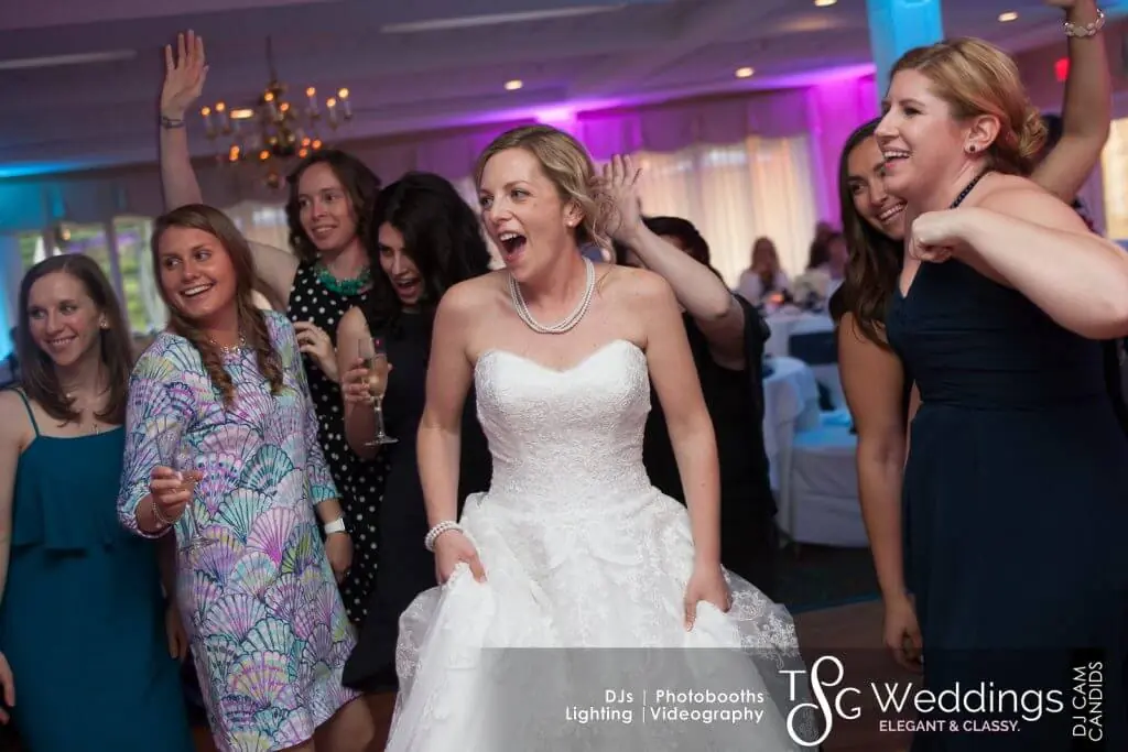 Wedding celebration and lighting at Salem Country Club, gallery photo 2