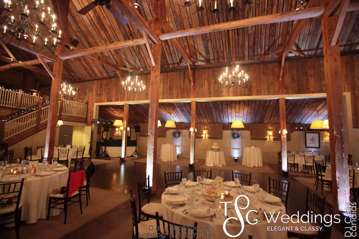 Wedding celebration and lighting at The Barn At Gibbet Hill, gallery photo 2