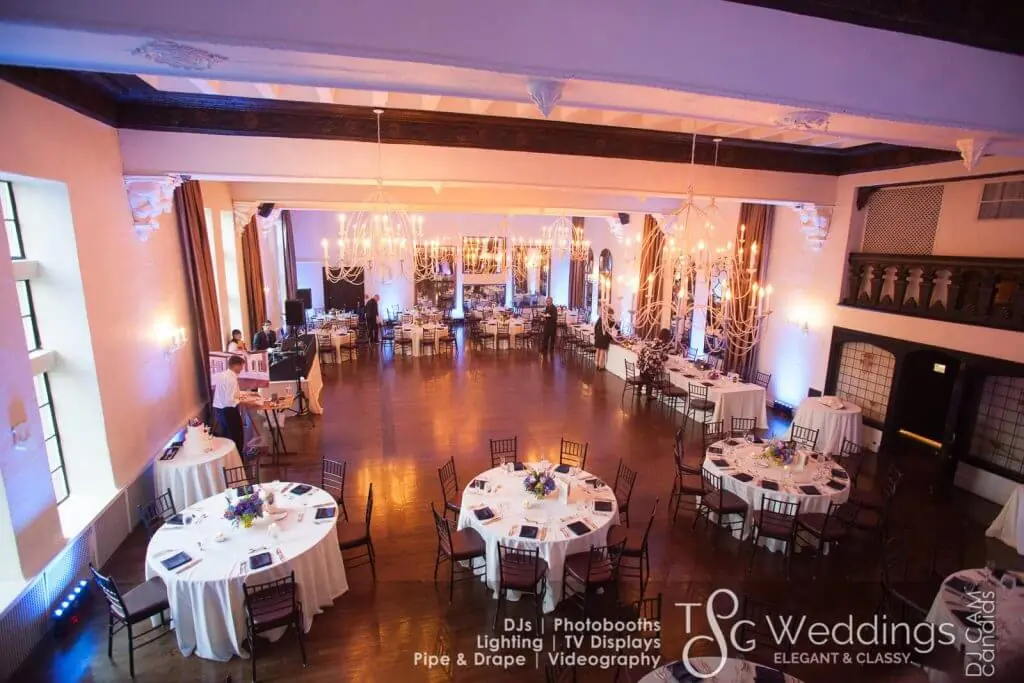 Wedding celebration and lighting at Alden Castle - Brookline, gallery photo 2