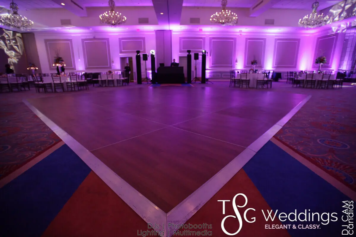 Wedding celebration and lighting at Sheraton Hotel Framingham, gallery photo 5