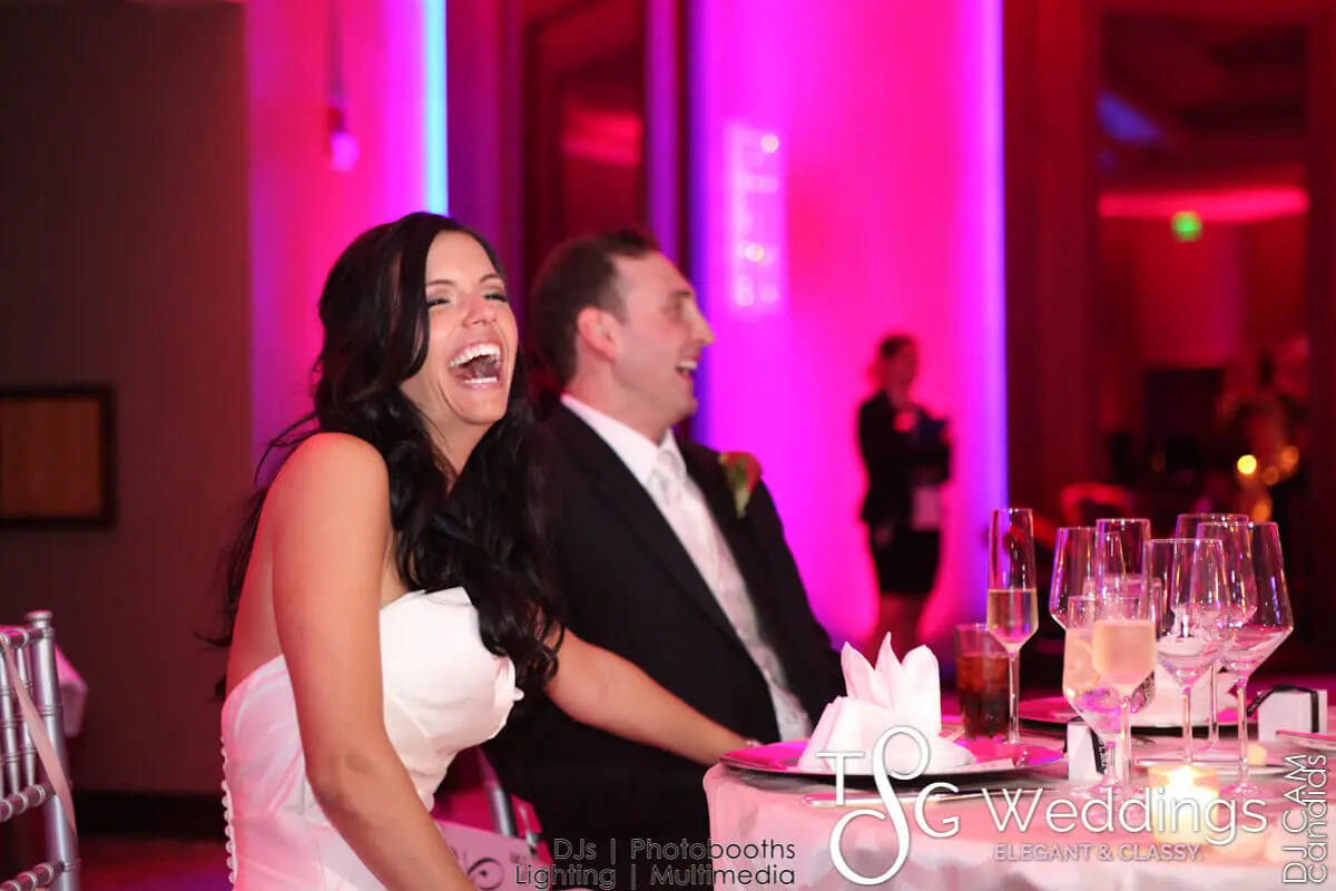 Wedding celebration and lighting at Royal Sonesta Hotel, gallery photo 7